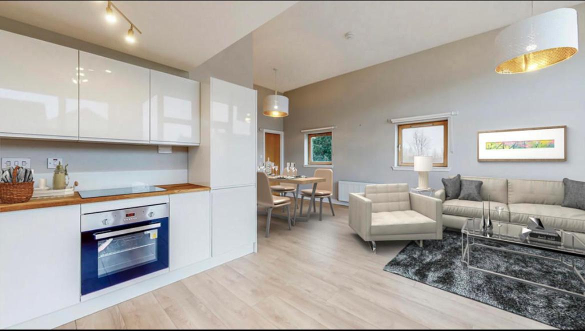 Stylish Ensuite In Maryhill Glasgow Exterior photo
